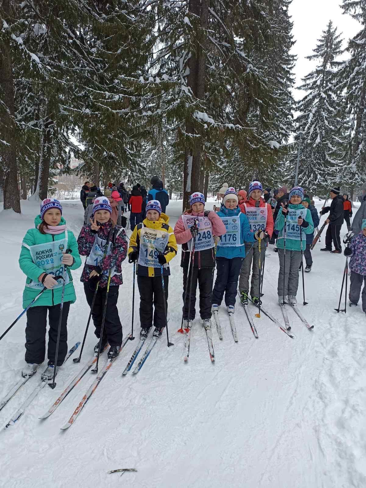 Праздник спорта Лыжня России.